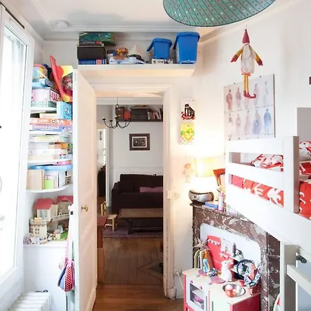 Typical Parisian Flat In Montmartre Paris